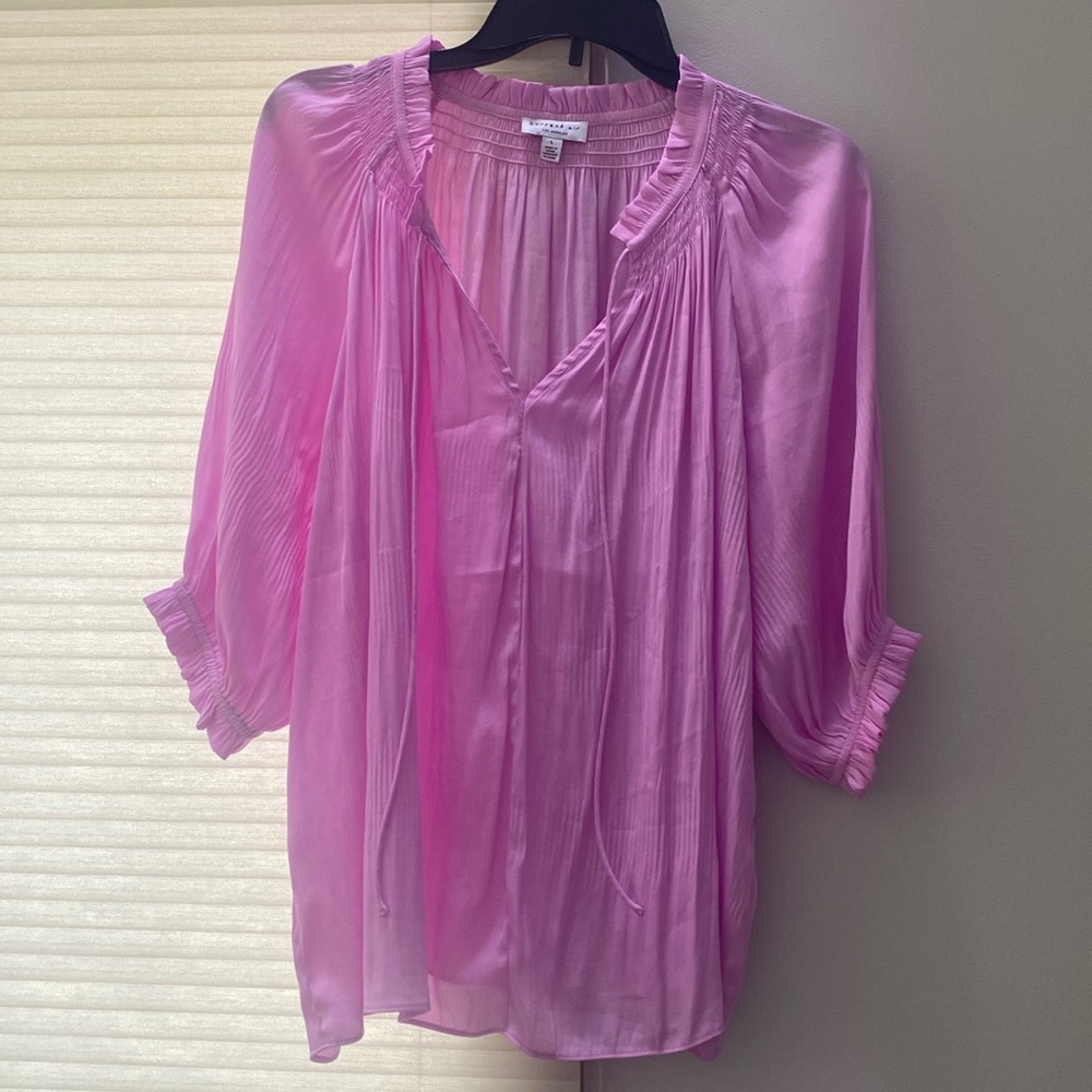 Current air pink blouse